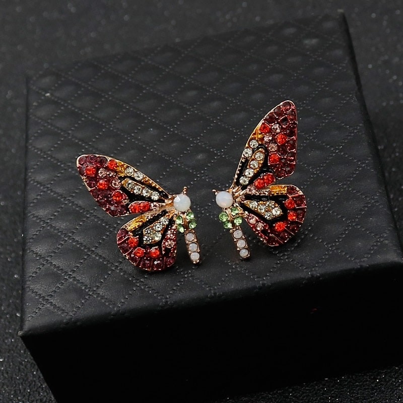 40 Boucles D’oreilles En Nœud Papillon + 100 Poussoirs – Kit DIY Bijoux En Alliage Doré